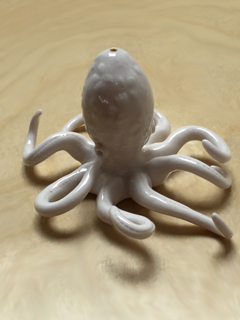 Porcelain Octopus 3